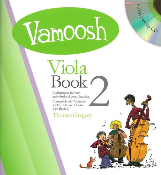 Vamoosh Viola Book 2 Thomas Gregory Book and CD Viola Vamoosh Music